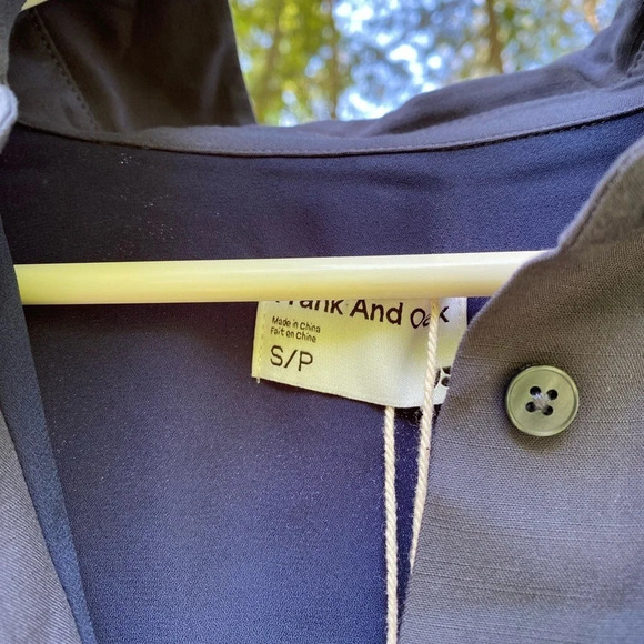 Frank & Oak - NWT Dark Blue The Long Sleeve Dress - Picture 10 of 14